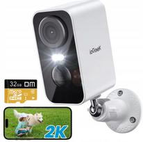 IP belaidė WiFi kamera, 3MP, dvikryptis garsas, SD kortelės lizdas iki 32GB