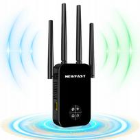 Belaidis WiFi stiprintuvas Comfast su OLED ekranu