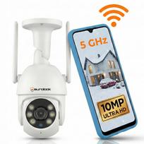 Lauko WiFi kamera, 10 MPx, ULTRA HD, 2,4/5 GHz, su garsu ir sekimu