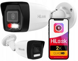 IP vaizdo kamera HiLook by Hikvision IPC-B140HA-LU, 4MP, Hybrid Light, PoE, su mikrofonu