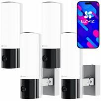IP vaizdo kamera WIFI EL3 4MP, LED lempa, numerių atpažinimas