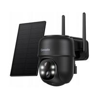 Lauko saulės kamera CINNADO 2K, belaidė, 360°, IP65, su garsu
