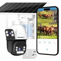 Lauko saulės kamera su 4G LTE SIM kortele, IP, GSM, dvi kryptys, CCTV
