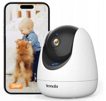 Vidaus stebėjimo kamera Tenda CP3 Pro V1.1, 2K, 3MP, WiFi, su AI ir pasukama funkcija