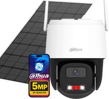 Lauko saulės energijos WiFi kamera DAHUA BP5E, 5MP, spalvota naktinis matymas, pasukama