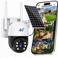 Lauko saulės kamera su judesio jutikliu, 4G LTE, 3MP, dvikryptis garsas