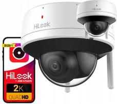 Vaizdo stebėjimo kamera HiLook IPC-D140HA-D/W(W), 4MP, su mikrofonu ir garsiakalbiu