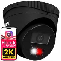 IP vaizdo stebėjimo kamera HILOOK IPCAM-T4-30DL, 4MP, IR iki 30 m, IP67, juoda, judesio aptikimas