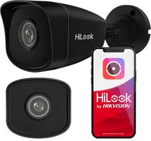 Lauko IP kamera HiLook Hikvision IPC-B150H, 5 Mpx, PoE, juoda, IR iki 30 m, WDR