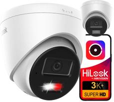 IP kamera 6MP HiLook IPC-T260HA-LUF/SL su PoE, mikrofonu ir garsiakalbiu