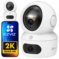 IP vaizdo kamera EZVIZ H7C, 4 Mpx, su dviem objektyvais, vidaus stebėjimui, pasukama