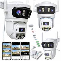 Lauko IP WiFi kamera, sukamasis objektyvas, 3x priartinimas, QHD, 5MP, valdymas programėle