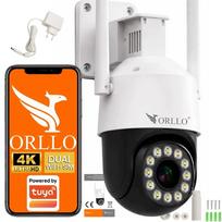 Lauko WiFi IP kamera ORLLO TZ11, 4G SIM, 4K 8MPx, su pasukama galva