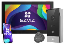 Vaizdo domofonas EZVIZ HP5 su 7" LCD ekranu ir kamera, 2 laidų, plonas