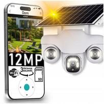 Lauko saulės kamera 4K, 12MP, WiFi, Type-C, su 3 ašių valdymu