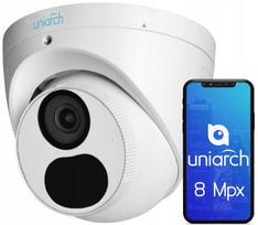 Stebėjimo kamera Uniarch IPC-T1E8-AF28K, 8 Mpx, 4K, su mikrofonu ir SD kortelės lizdu