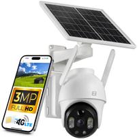 Lauko saulės kamera su SIM kortele 4G AOV 3MPx