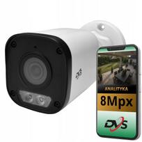 Lauko stebėjimo kamera 8Mpx 4K su IP PoE, DVS Analytics