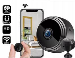 Mini belaidė naktinio matymo kamera su Wi-Fi, Full HD