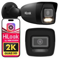 Vaizdo stebėjimo kamera Hilook IPCAM-B4-30DL, 4MP, dviguba apšvietimo sistema, juoda, Hikvision