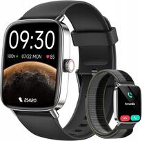 Vyrų išmanusis laikrodis Fitpolo, 1.85" HD ekranas, IP68, pulso ir SpO2 matuoklis