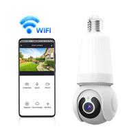 Apsaugos kamera lemputė E27, WiFi, Full HD, 360° sukama, V380 Pro