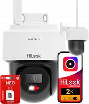 Sukamoji WiFi kamera HiLook PTZ-N2C400I-W(W), 4MP, 128GB