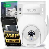 IP vaizdo kamera NOUS W8, 3MP, WiFi, naktinis matymas, judesio stebėjimas, microSD iki 256GB
