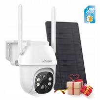 Lauko saulės kamera UBOX, su GSM 3G/4G LTE, SIM kortele, pasukama