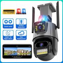 IP vaizdo stebėjimo kamera 8MP, dviguba optika, WiFi, PTZ, IR naktinis matymas, valdymas telefonu