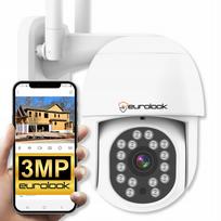 Lauko WiFi IP kamera, 3MP, pasukama, namų stebėjimui