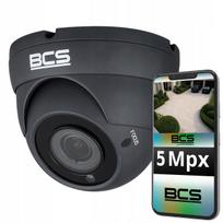Dome tipo analoginė stebėjimo kamera BCS AHD 5Mpx, 3x optinis priartinimas, IR naktinis matymas iki 40 m
