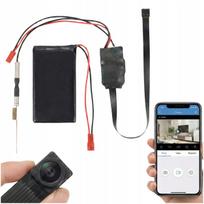 Mini slapta IP kamera, WiFi, judesio jutiklis, 4K nuotolinis stebėjimas