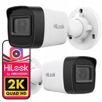 IP vaizdo kamera HiLook IPC-B141H-C 4MP, IR iki 20 m, IP67, POE