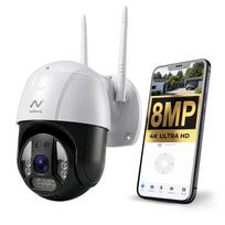 Lauko IP kamera WiFi 8MPx PTZ su AI, PIR jutikliu, naktiniu radaru, ONVIF