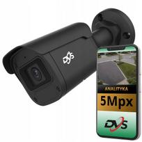 Lauko IP kamera DVS, 5 MP, PoE, su mikrofonu, juoda