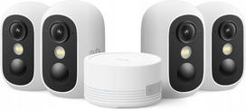 Lauko IP kamera Anker eufy C35 rinkinys 4+1, 1080p, 180 dienų baterija, WiFi