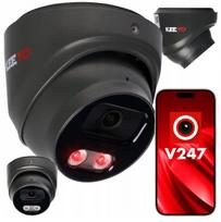 IP vaizdo kamera KEEYO LV-V-IP8M40DF-G-II, 8 MP, 40 m IR, IP67, su dirbtiniu intelektu