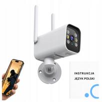 Lauko WiFi IP kamera INTERKOM O-KAM PRO, 2MP, pasukama, valdymas programėle