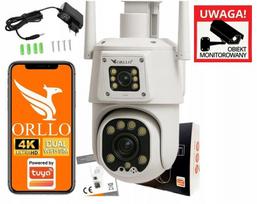 Stebėjimo kamera ORLLO TZ8 Dual 4K 8MP, WiFi/LTE, dvi pasukamos linzės