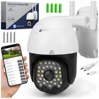 Lauko WiFi kamera 5MP 2K su pasukama stebėsena ir judesio aptikimu