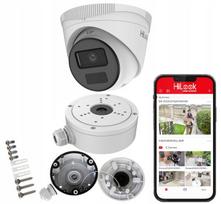 IP vaizdo kamera 4 Mpx HiLook IPCAM-T4-P su montavimo dėžute