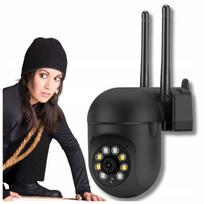 Lauko IP WiFi kamera, sukama, Full HD, su judesio jutikliu, peržiūra telefone