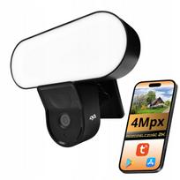 WiFi lempa su paslėpta 4 Mpx kamera ir IR LED, suderinama su Tuya