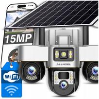 Lauko saulės kamera 4K, 15MPx, su 3 ašių valdymu, belaidė WiFi