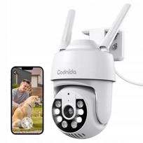 Lauko apsaugos kamera Codnida 2K, Wi-Fi, 360° vaizdas, 3MP