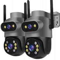 Lauko WiFi kamera, sukama, 10 MP, 4K UHD, su priartinimu ir garso sekimu