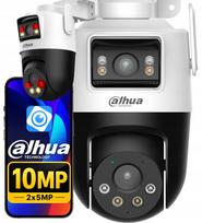 Sukiojama Dahua 10MP WiFi kamera (2x 5MP) P5D-5F-PV su garsiakalbiu ir mikrofonu