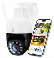 Sukiojama IP kamera su GSM/WIFI/4G LTE, 5 MP, garso funkcija, judesio atpažinimas