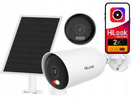 IP kamera Hikvision HiLook IPC-CFS04/4G, 4MP, 4G LTE, 9000mAh, su saulės baterija